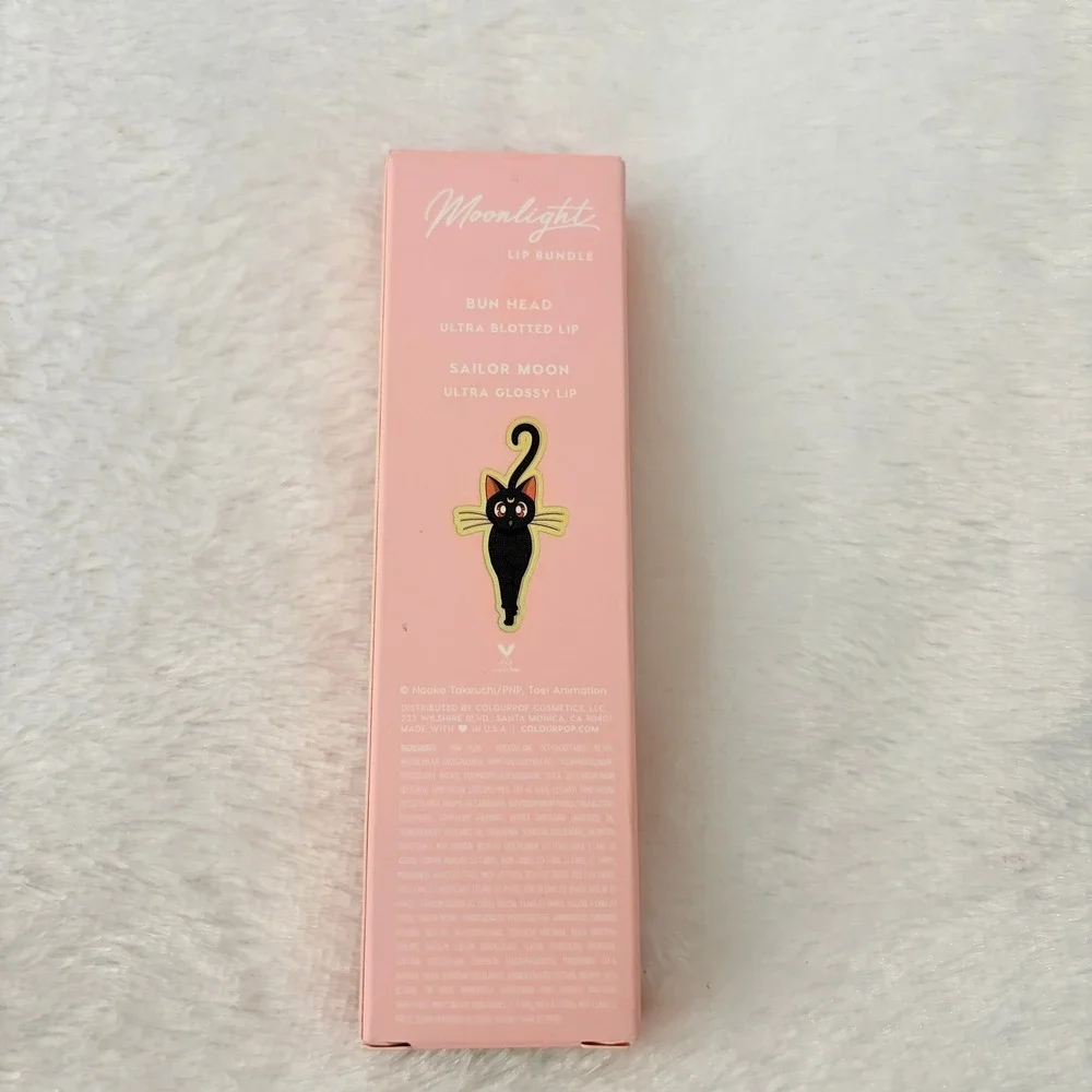 ColourPop Sailor Moon Moonlight Lip Bundle Women Pink Ultra Blotted Glossy Lip